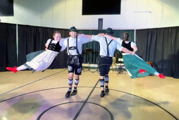 Folk dancers recognized